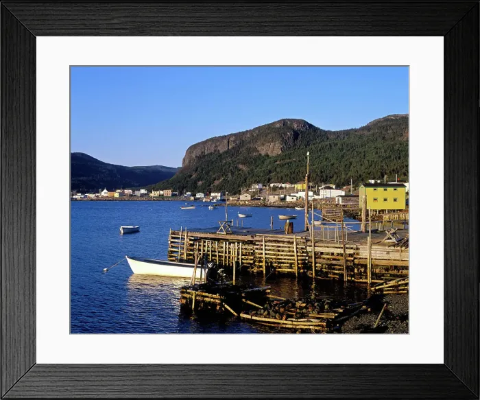 Framed Print : Fox Harbour, Placentia Bay, Newfoundland and Labrador, Canada