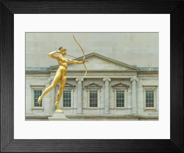 Framed Print : Diana, Augustus Saint-Gaudens, 1892-1893