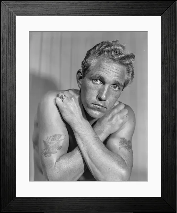 Framed Print : Art Andrews, Vintage Marine Pose: Tough but Intimate and Sincere Framed Print : Art Andrews, Vintage Marine Pose: Tough but Intimate and Sincere
