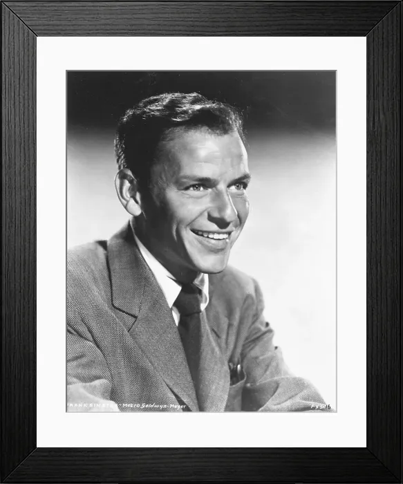 Framed Print : Frank Sinatra (b1915) American film star and singer Framed Print : Frank Sinatra (b1915) American film star and singer