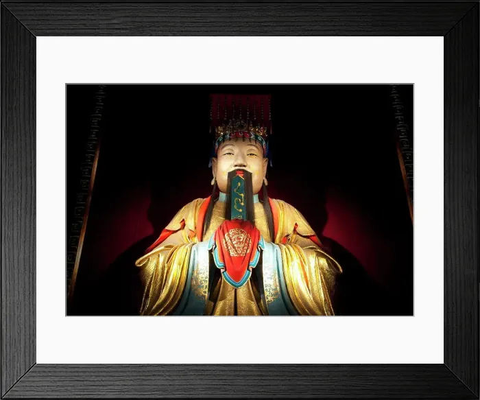 Framed Print : Liu Bei (161 - 21 June 223) was a warlord