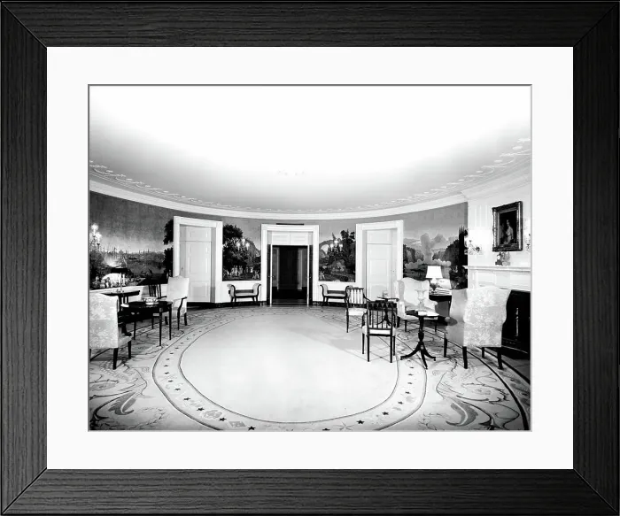 Framed Print : White House Rooms: State Dining Room Framed Print : White House Rooms: State Dining Room