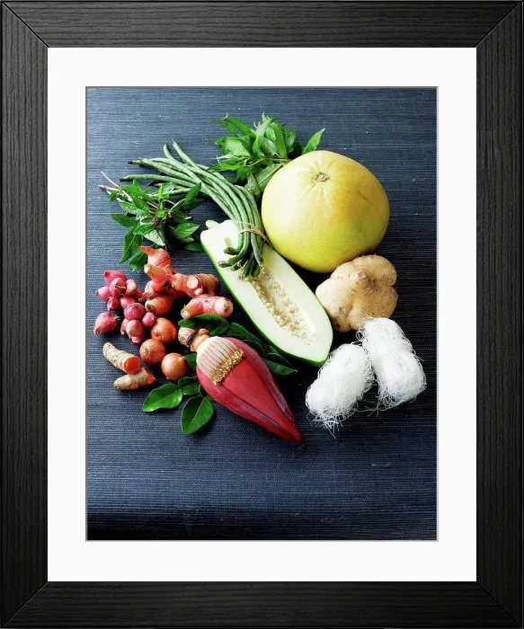 Framed Print : Selection of Asian vegetables Framed Print : Selection of Asian vegetables