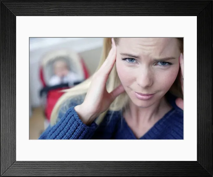 Framed Print : Post_natal depression Framed Print : Post_natal depression