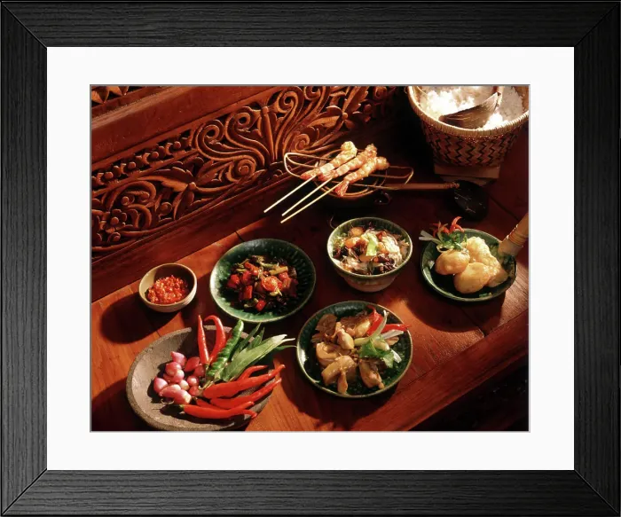 Framed Print : Javanese food, Indonesia, Southeast Asia, Asia Framed Print : Javanese food, Indonesia, Southeast Asia, Asia