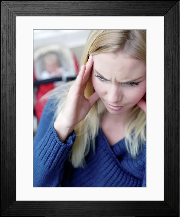 Framed Print : Post_natal depression Framed Print : Post_natal depression