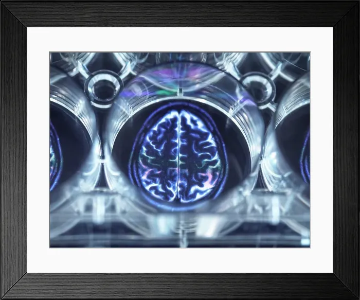 Framed Print : Pipetting potential cure for brain disorders into a multi well plate Framed Print : Pipetting potential cure for brain disorders into a multi well plate