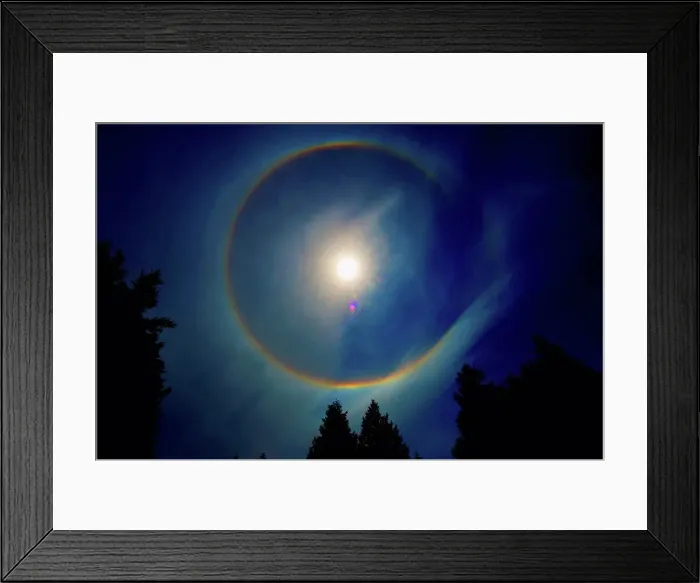 Framed Print : Sundog, parhelion Framed Print : Sundog, parhelion