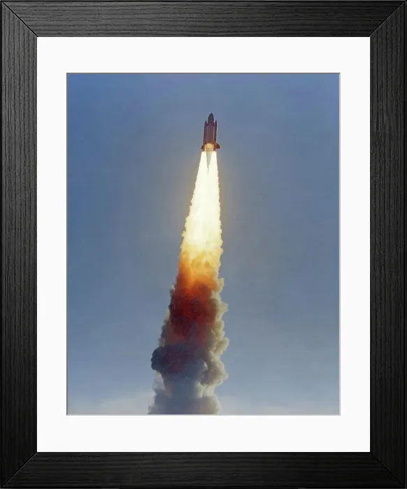 Framed Print : Launch of Space Shuttle Columbia