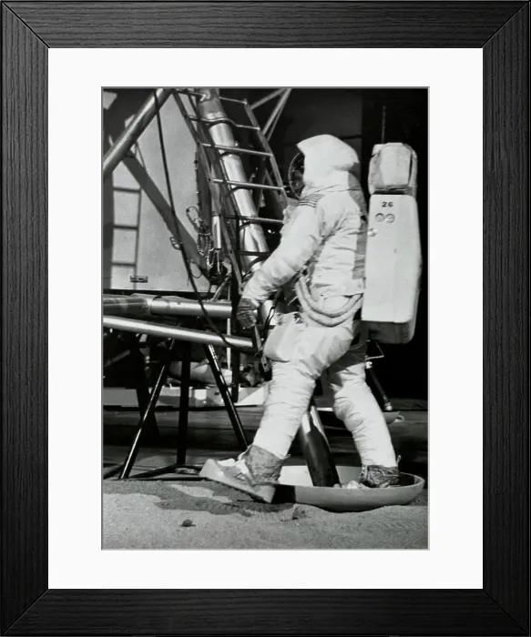 Framed Print : Astronaut Neil Armstrong, Apollo 11, July 1969