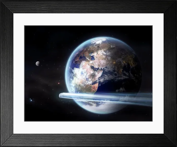 Framed Print : In 500 years from today, the world has changed Framed Print : In 500 years from today, the world has changed