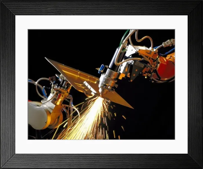 Framed Print : Robot Welding Framed Print : Robot Welding