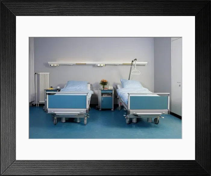 Framed Print : A hospital ward Framed Print : A hospital ward