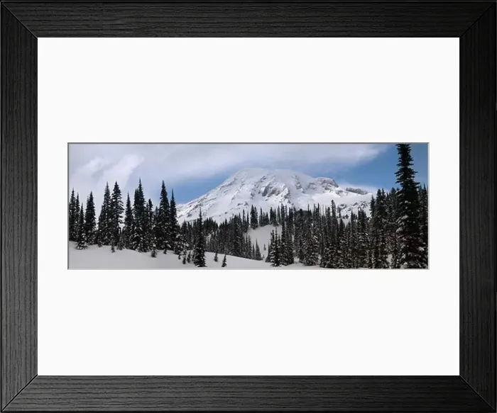 Framed Print : Paradise in Snow Inside Mount Rainer National Park Framed Print : Paradise in Snow Inside Mount Rainer National Park