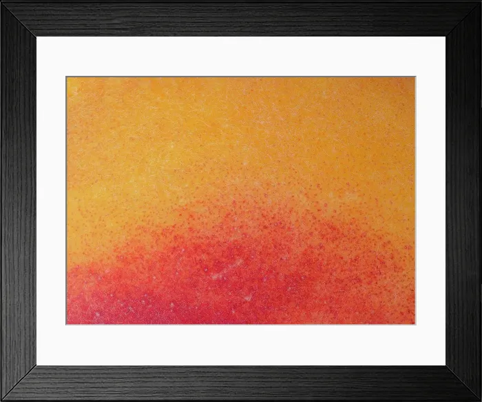Framed Print : Macro photography of the skin of an organic peach Framed Print : Macro photography of the skin of an organic peach