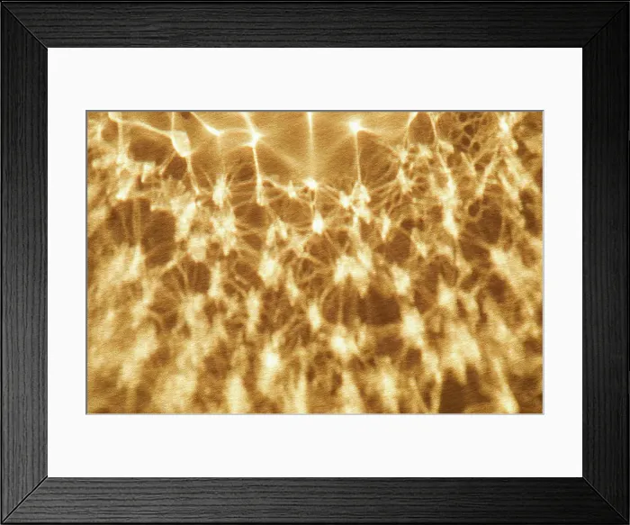 Framed Print : Abstract yellow background