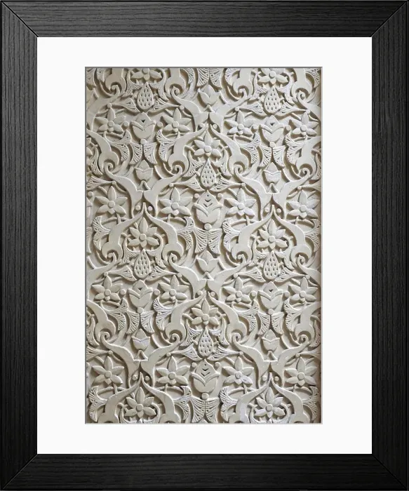 Framed Print : Portugal, Sintra, Relief detail in Monseratte Palace Framed Print : Portugal, Sintra, Relief detail in Monseratte Palace