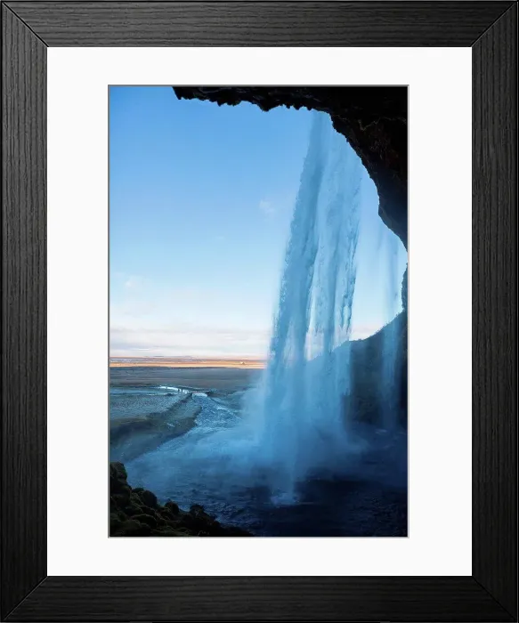 Framed Print : Seljalandsfoss waterfall, South West Iceland Framed Print : Seljalandsfoss waterfall, South West Iceland