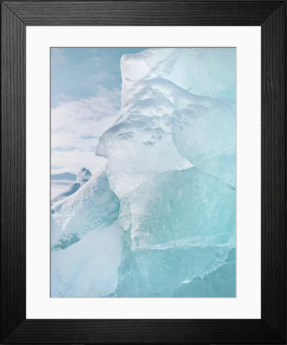 Framed Print : Close up of glacial ice Framed Print : Close up of glacial ice