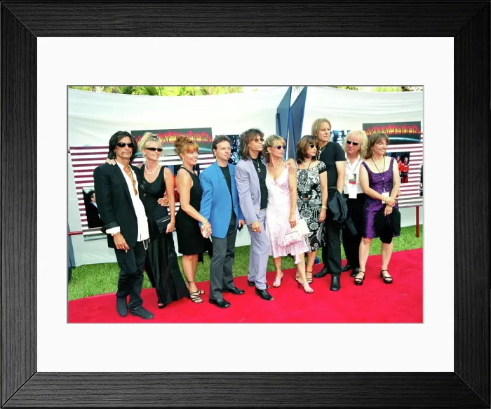 Framed Print : KENNEDY SPACE CENTER, FLA. -- The rock band Aerosmith Framed Print : KENNEDY SPACE CENTER, FLA. -- The rock band Aerosmith