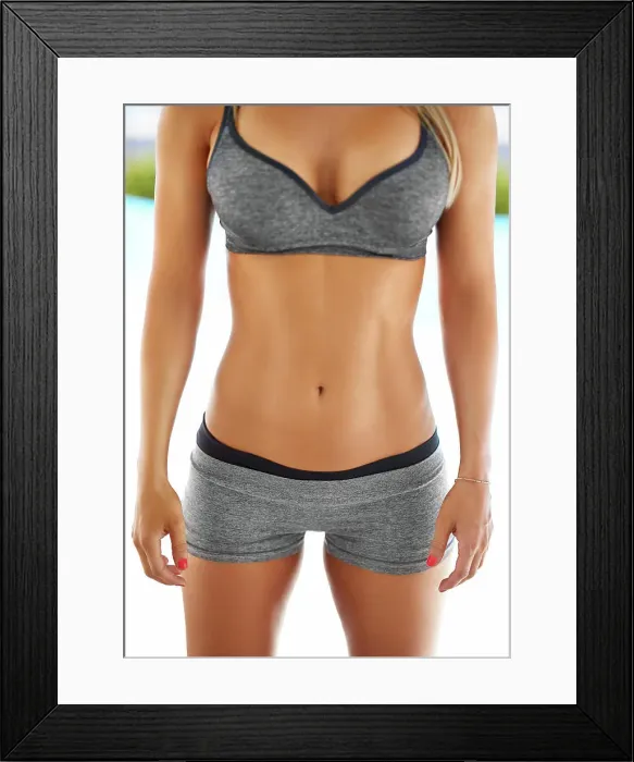 Framed Print : Body, exercise and wellness with woman outdoor for start of sports Framed Print : Body, exercise and wellness with woman outdoor for start of sports
