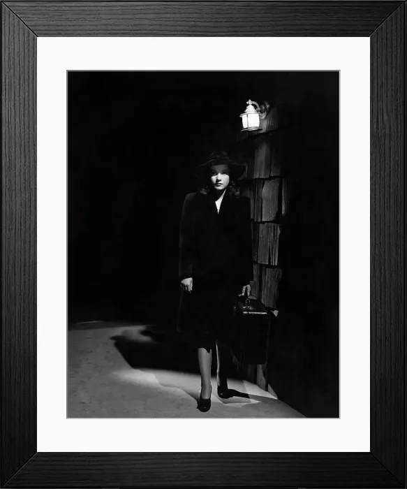 Framed Print : Hollywood, California, 1944 Actress Anne Baxter come out of the darkness in the thriller film, Guest in the House” Framed Print : Hollywood, California, 1944 Actress Anne Baxter come out of the darkness in the thriller film, Guest in the House”