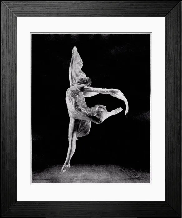 Framed Print : Isadora Duncan dancing with scarf, Anonymous Framed Print : Isadora Duncan dancing with scarf, Anonymous