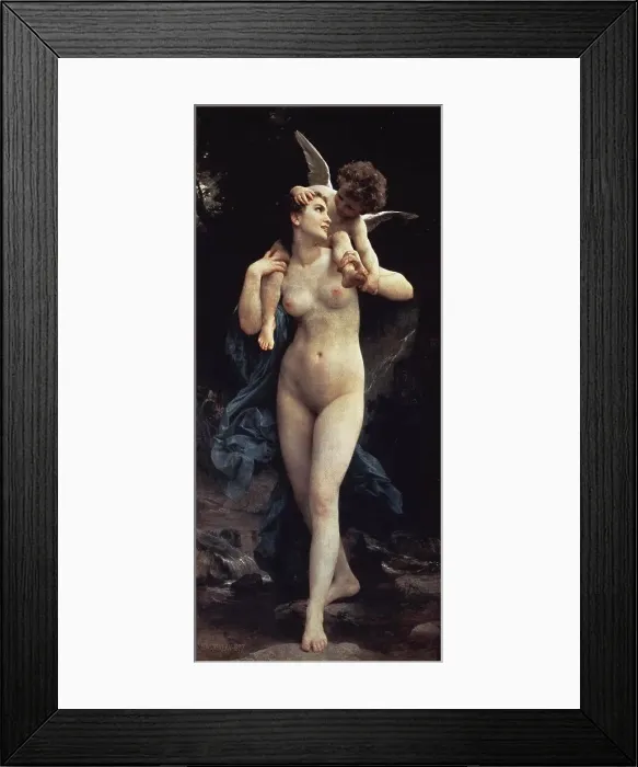 Framed Print : The Youthfulness of Love 1877 William-Adolphe Bouguereau (1825-1905 / French) Musee d'Orsay, Paris Framed Print : The Youthfulness of Love 1877 William-Adolphe Bouguereau (1825-1905 / French) Musee d'Orsay, Paris