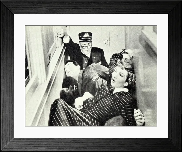 Framed Print : Film still from Family Honeymoon starring Fred MacMurray, Claudette Colbert, Rita Johnson, and Peter Mills Framed Print : Film still from Family Honeymoon starring Fred MacMurray, Claudette Colbert, Rita Johnson, and Peter Mills