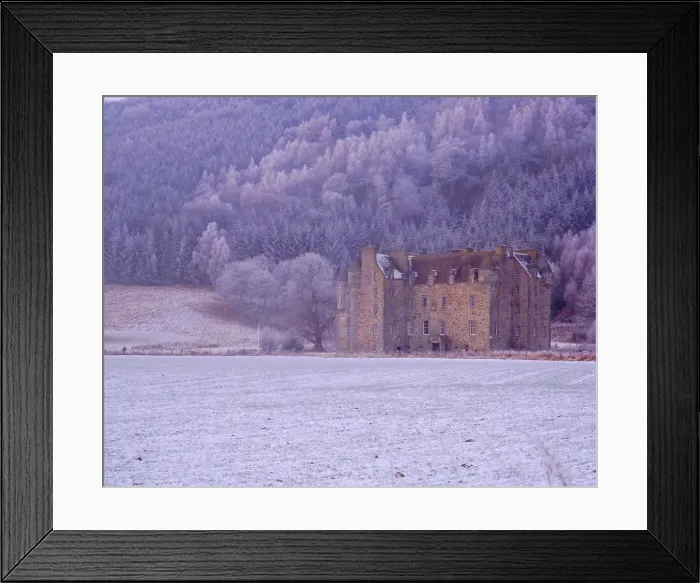 Framed Print : Castle Menzies in winter, Weem, Perthshire, Scotland, UK, Europe Framed Print : Castle Menzies in winter, Weem, Perthshire, Scotland, UK, Europe