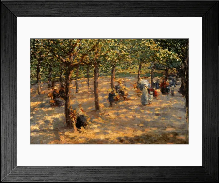 Framed Print : Antonin Slavicek (1870-1910). Czech Impressionist painter Framed Print : Antonin Slavicek (1870-1910). Czech Impressionist painter