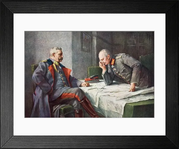 Framed Print : General Paul Von Hindenburg 1847 1934