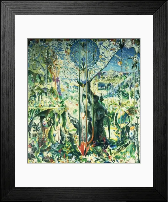 Framed Print : Tree of My Life, 1919. Joseph Stella (1877-1946). Oil on canvas. 212.1 x 191.8cm