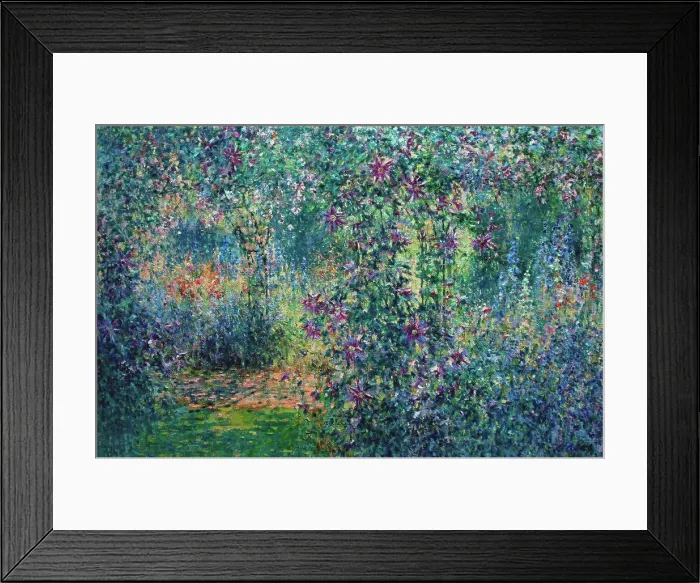 Framed Print : The Rose Walk, Eastleach House, Charles Neal, 2012 Framed Print : The Rose Walk, Eastleach House, Charles Neal, 2012