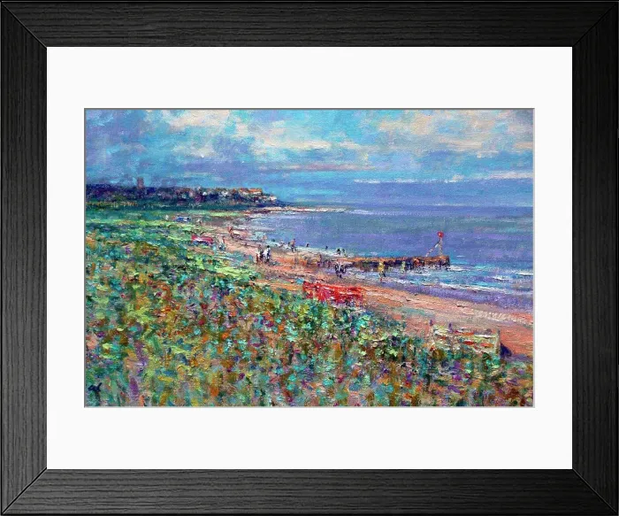 Framed Print : Thorpeness, Sufflok, detail 2, 2014, Charles Neal