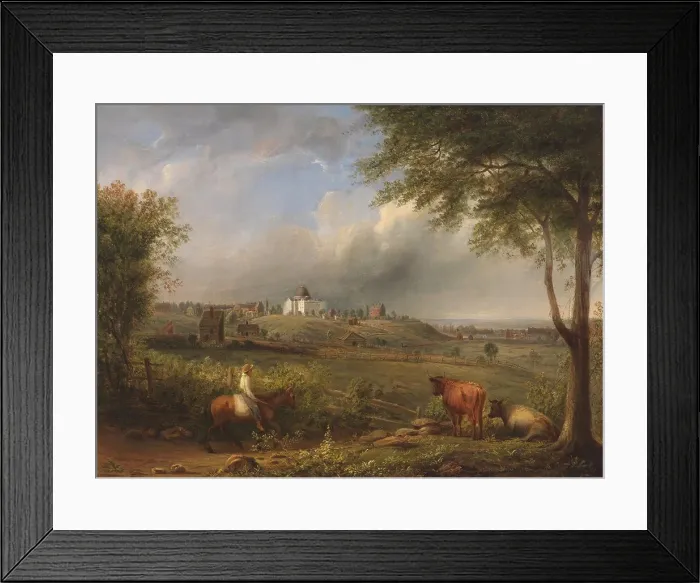 Framed Print : A Glimpse of the Capitol at Washington Framed Print : A Glimpse of the Capitol at Washington