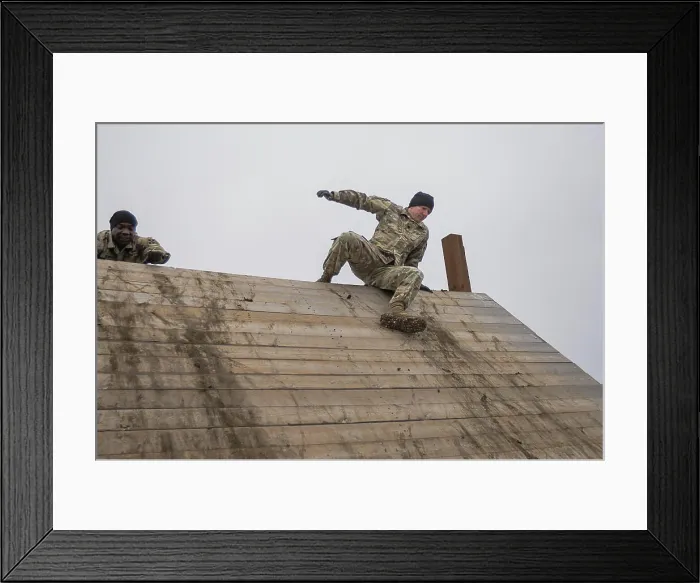 Framed Print : Lt. Col. Matthew Furtado, commander of 704th Brigade Support Battalion Framed Print : Lt. Col. Matthew Furtado, commander of 704th Brigade Support Battalion