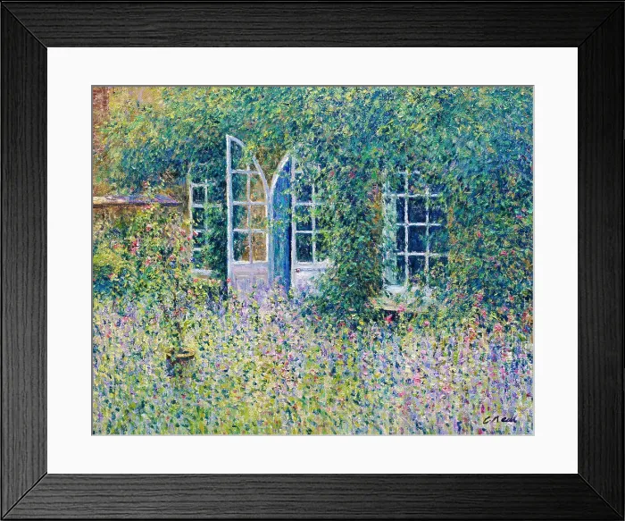 Framed Print : The Library-Afternoon, July 2004 Charles Neal (b.1951 / British) Oil on canvas Framed Print : The Library-Afternoon, July 2004 Charles Neal (b.1951 / British) Oil on canvas