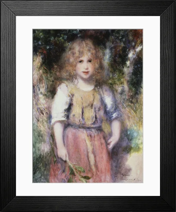 Framed Print : Gypsy Girl ca.1879 Pierre Auguste Renoir (1841-1919 French) Oil on canvas Private Collection Framed Print : Gypsy Girl ca.1879 Pierre Auguste Renoir (1841-1919 French) Oil on canvas Private Collection