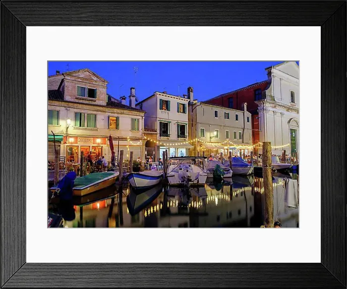 Framed Print : Canale Vigo, Chioggia, Veneto, Italy, Europe Framed Print : Canale Vigo, Chioggia, Veneto, Italy, Europe