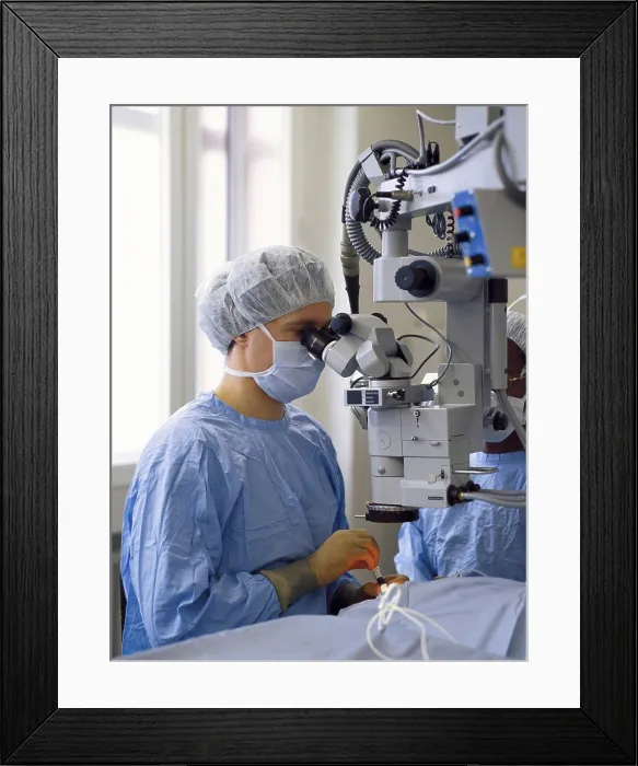 Framed Print : Microsurgery Framed Print : Microsurgery