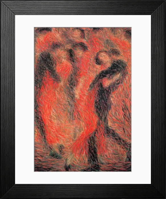 Framed Print : Tango, by Cominetti Giuseppe, 1914 Framed Print : Tango, by Cominetti Giuseppe, 1914