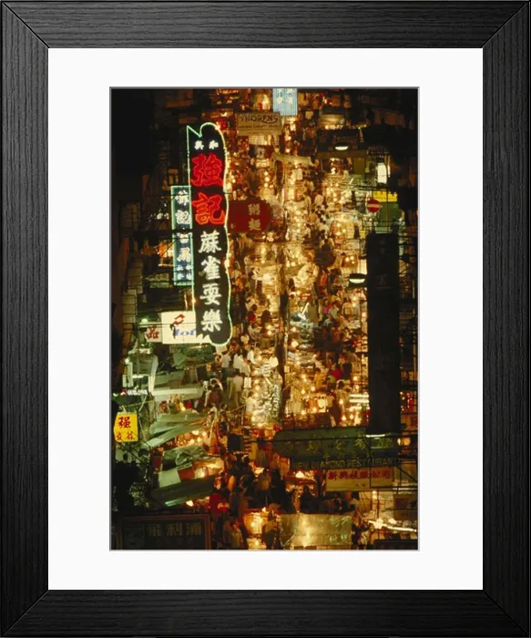 Framed Print : Exotic Temple STreet outdoors night market, Hong Kong. Extensive Orient file of 20, 000 plus images Framed Print : Exotic Temple STreet outdoors night market, Hong Kong. Extensive Orient file of 20, 000 plus images