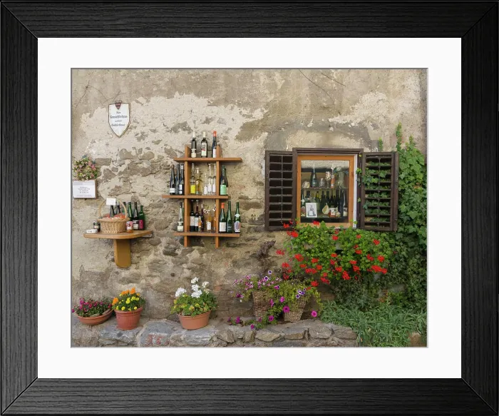 Framed Print : Medieval old town of Durnstein