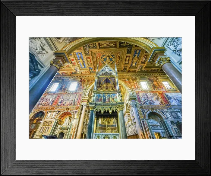 Framed Print : Basilica di San Giovanni in Laterano Cathedral Framed Print : Basilica di San Giovanni in Laterano Cathedral