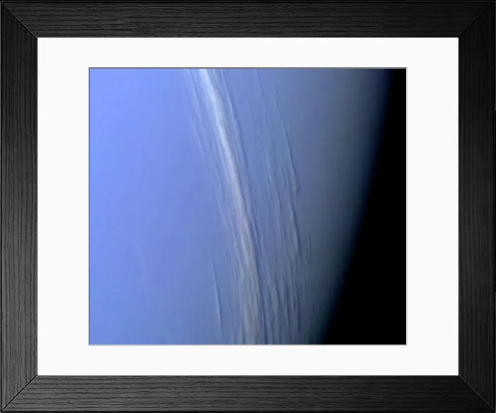 Framed Print : NASA's Voyager 2 captured this high resolution color image Framed Print : NASA's Voyager 2 captured this high resolution color image