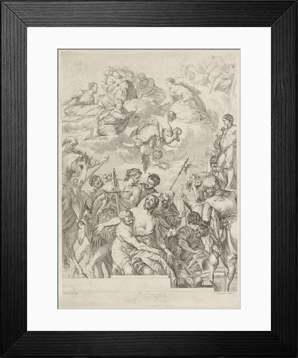 Framed Print : Martyrdom of St. George the Great St Framed Print : Martyrdom of St. George the Great St