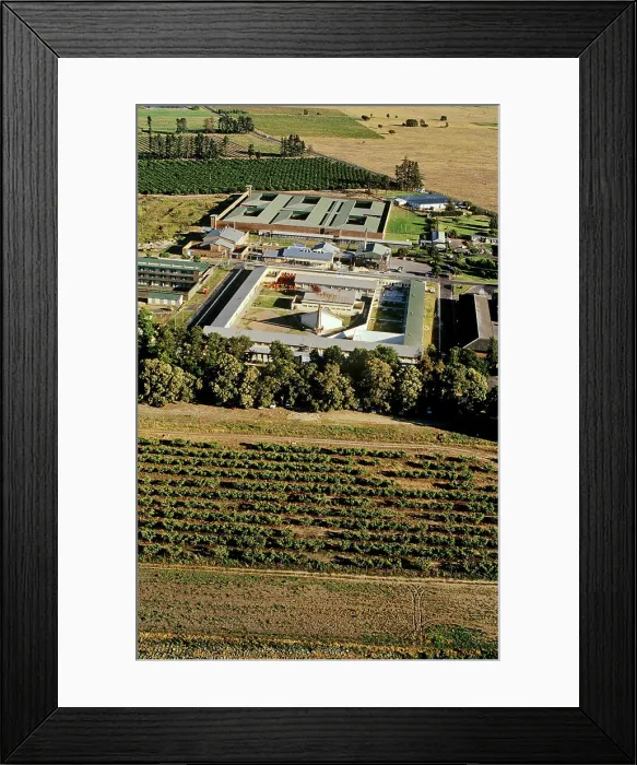 Framed Print : Groot Drakenstein Prison - last place in which Nelson Mandela was incarcerated, Paarl, Western Cape Framed Print : Groot Drakenstein Prison - last place in which Nelson Mandela was incarcerated, Paarl, Western Cape