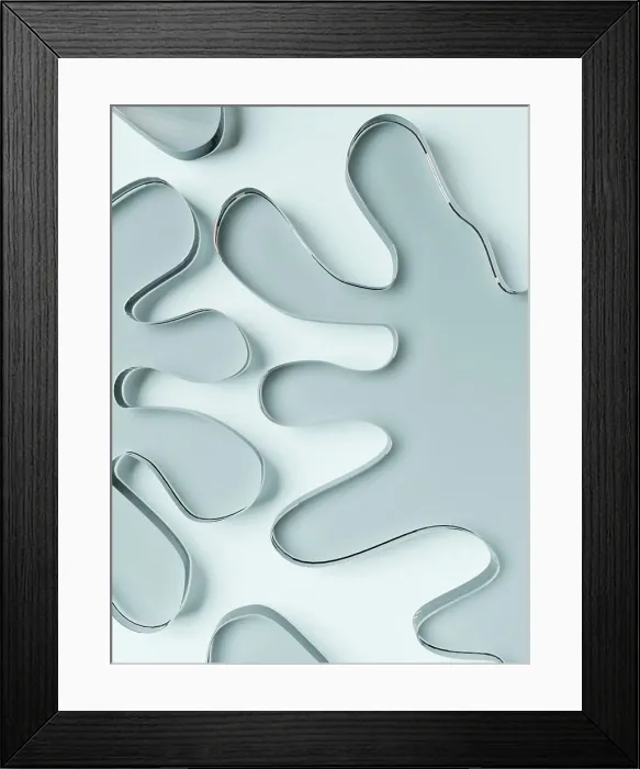 Framed Print : 3D Rendering Geometric or Abstract Shape Acrylic Glass Plates Product Display Background for Summer Healthcare Framed Print : 3D Rendering Geometric or Abstract Shape Acrylic Glass Plates Product Display Background for Summer Healthcare