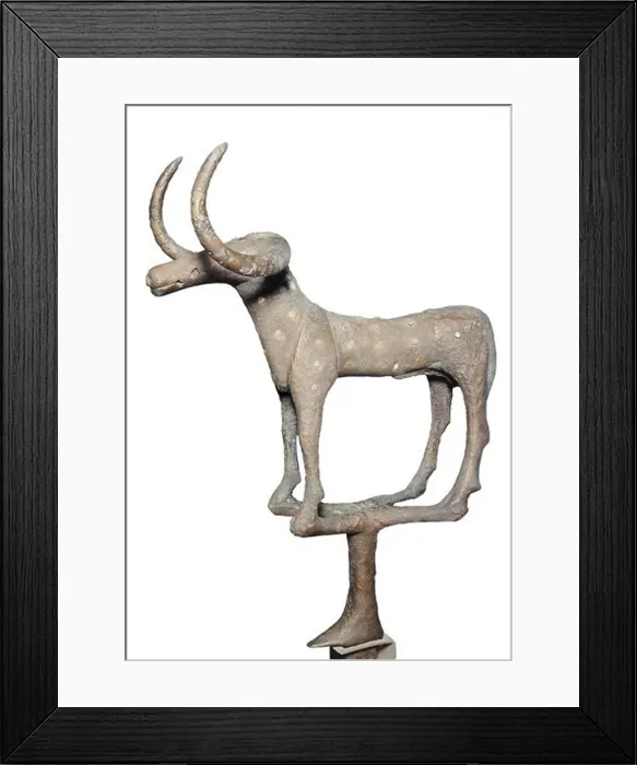 Framed Print : Bull (2500-2000 BC). Hittite art. Sculpture. TURKEY. CENTRAL ANATOLIA. Ankara. Archaeological Museum Framed Print : Bull (2500-2000 BC). Hittite art. Sculpture. TURKEY. CENTRAL ANATOLIA. Ankara. Archaeological Museum